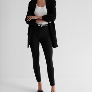 Express Black Women's Straight Leg Pants